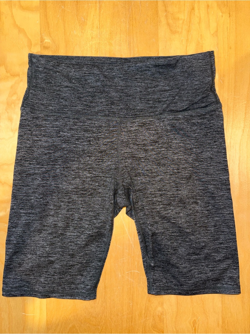 Kyodan High-Waist Heather Charcoal Bike Shorts
